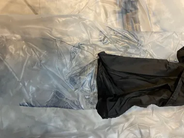 Geaca barbati impermeabila cu mici defecte B5675 Z6-3